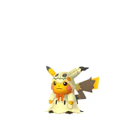 Shiny Old Costume Pikachu Variants