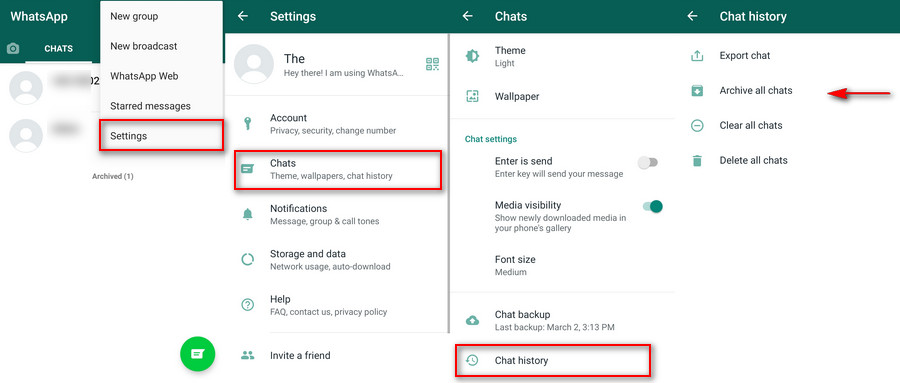 hide whatsapp on phone