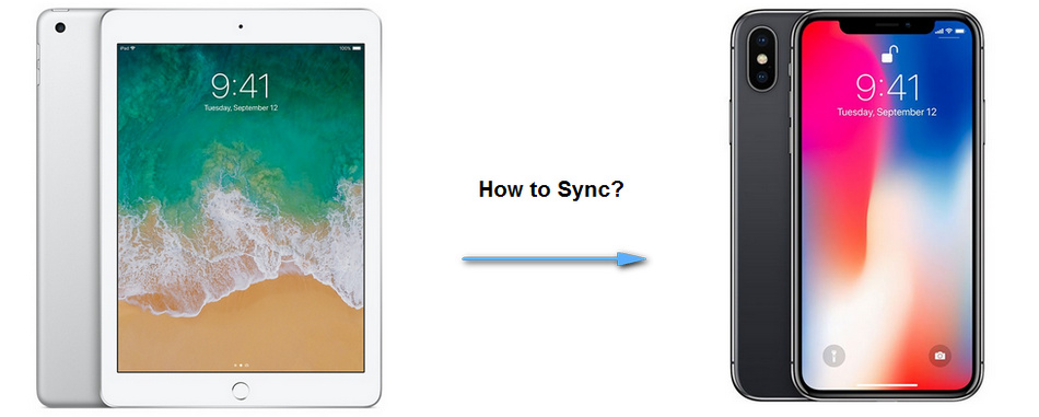 transfer ipad data to iphone x