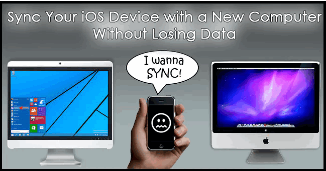 sync iPhone music, videos, photos to new computer