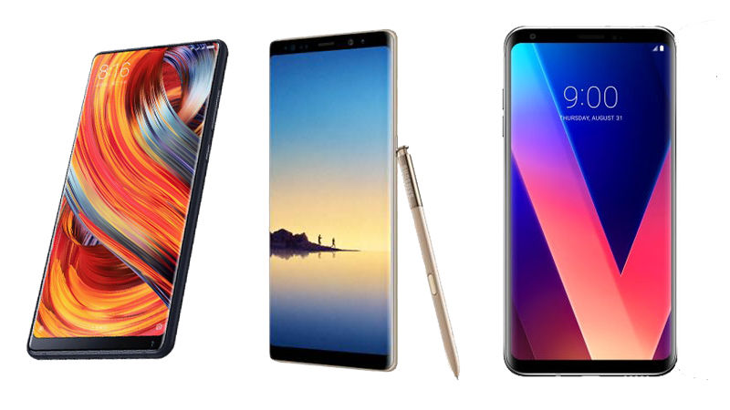 Samsung and Xiaomi Mi Mix 2