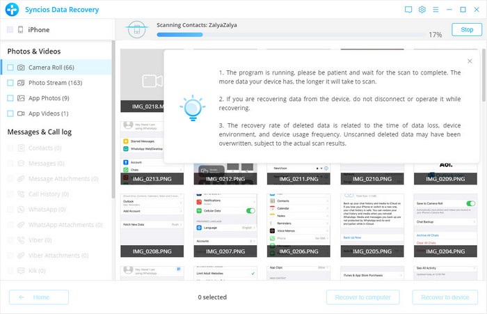 Scanning lost reminders from iPad