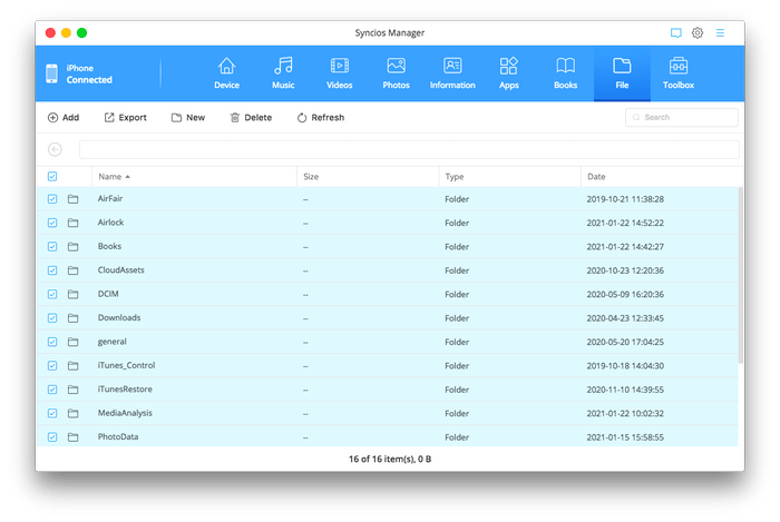 File management