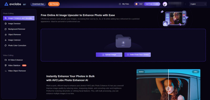 avclabs photo enhancer ai