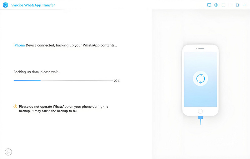 backup WhatsApp data